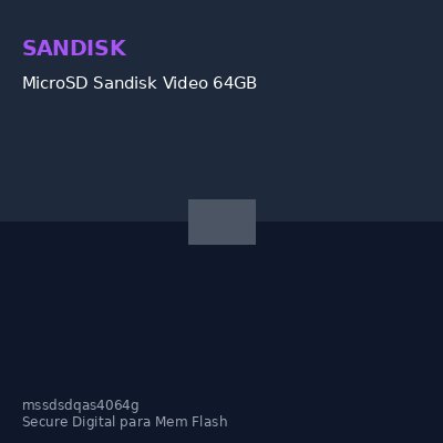MicroSD Sandisk Video 64GB