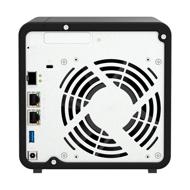 Servidor NAS Qnap Ts-432X-4G, Arm Al524 4C/2Ghz, 4GB RAM Sodimm, Bahias: 4X3.5 SATA