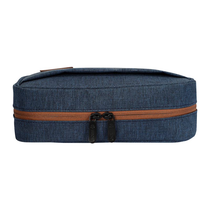 Cartuchera / Estuche / Organizador / Portacables Teros Te-Acs9017Db, Azul Marino