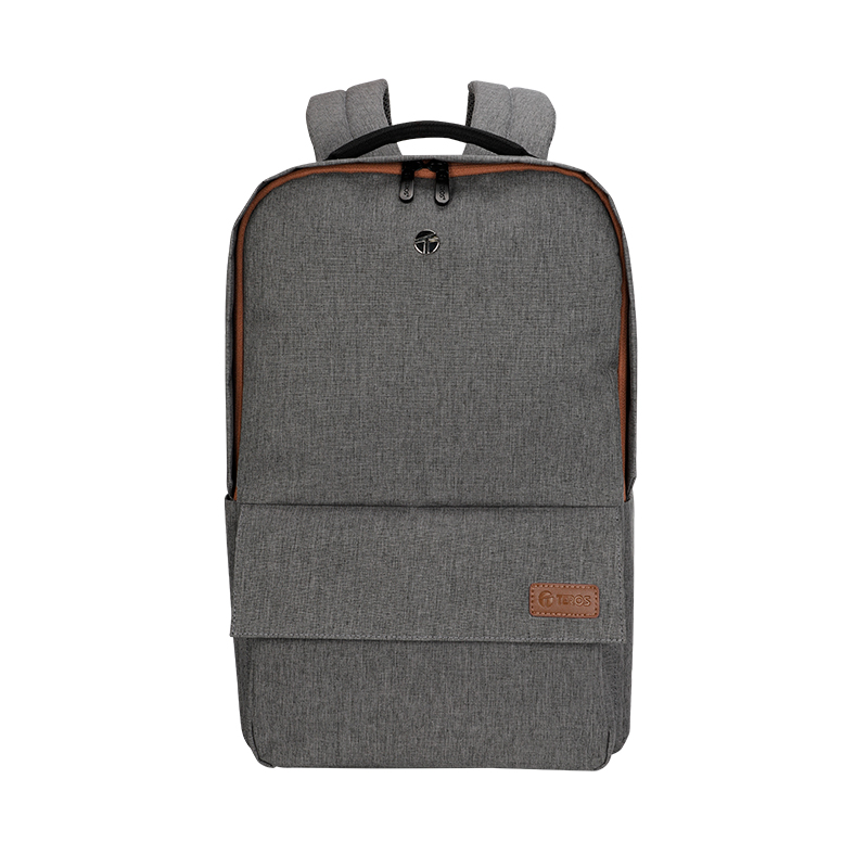 Backpack Teros City Ii Te-9028-2Gr, Para Notebooks De Hasta 15.6 - Color Grismu