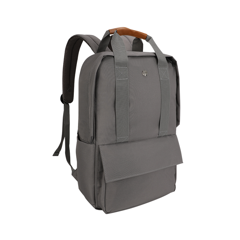 Backpack Teros City Ii Te-9033Ag, Para Notebooks De Hasta 15.6, Griss Cenizamué