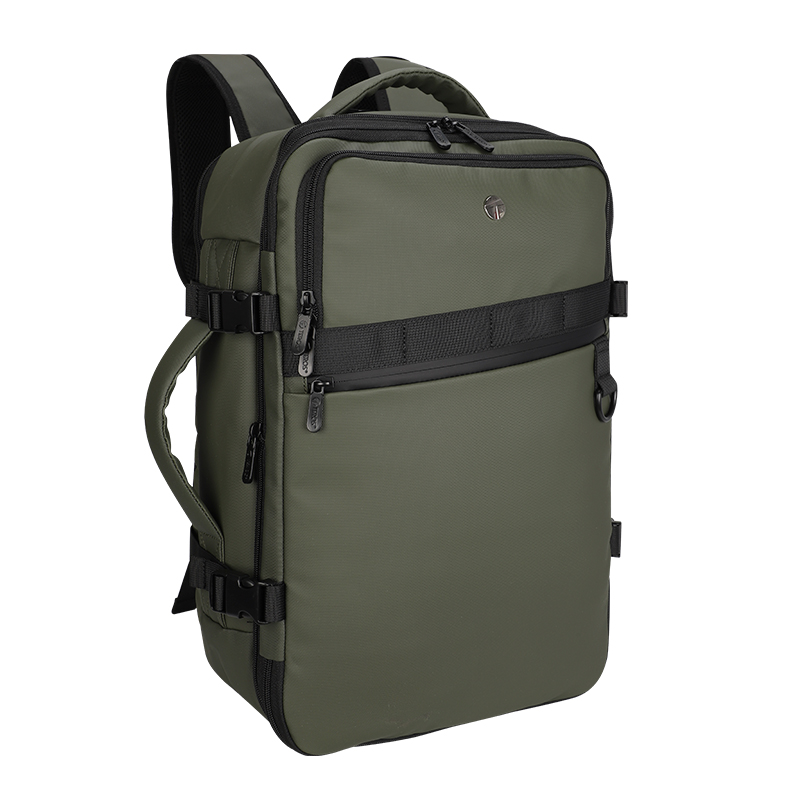 Backpack Teros City Ii Te-9040Dg, Para Notebooks De Hasta 15.6, Color Verdevers