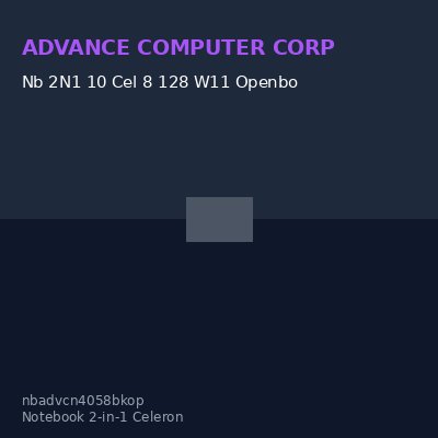 Nb 2N1 10 Cel 8 128 W11 Openbo