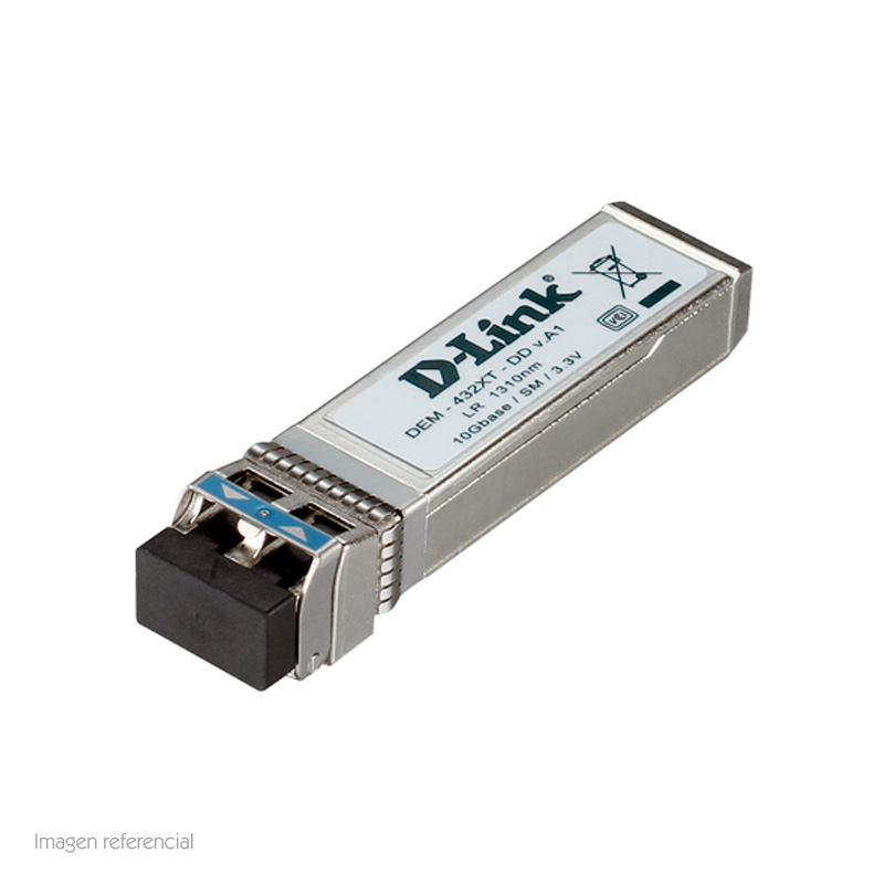Transceiver D-LINK Dem-432Xt 10Gbase-Lr SFP+ (10 Km)La Serie De Módulos SFP+ 10G