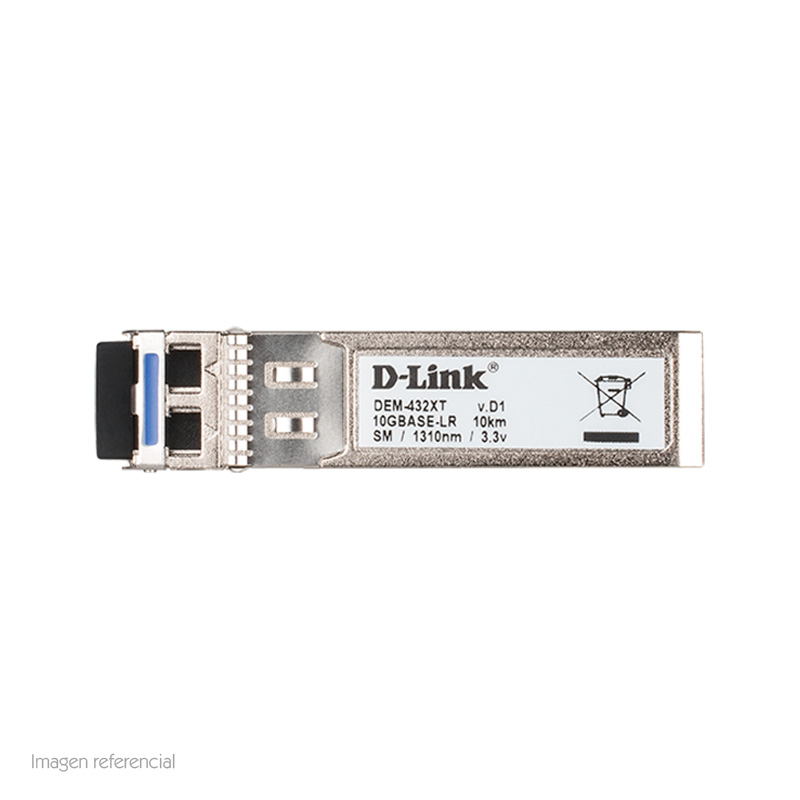Transceiver D-LINK Dem-432Xt 10Gbase-Lr SFP+ (10 Km)La Serie De Módulos SFP+ 10G