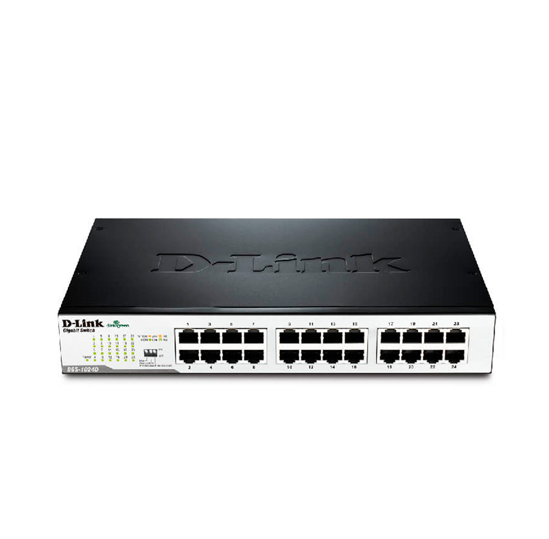 D-LINK 24-Port 10/100 Mbps Rj-45 Rackmountable Switch - Autovoltaje