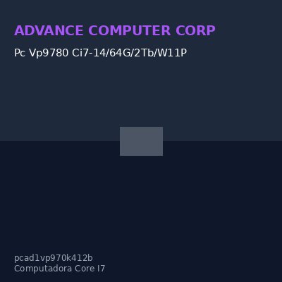 Pc Vp9780 Ci7-14/64G/2Tb/W11P