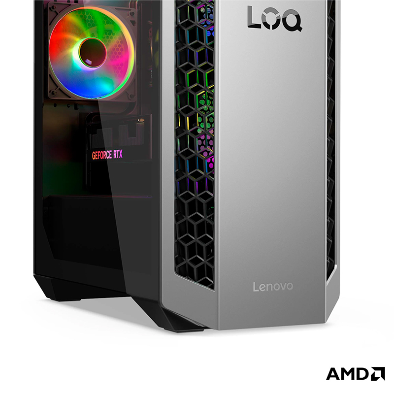 Pc Gaming Lenovo Loq Tower 26Adr10, Ryzen 7 8745Hx 3.6/5.1Ghz,16Gb Ddr5Potencia