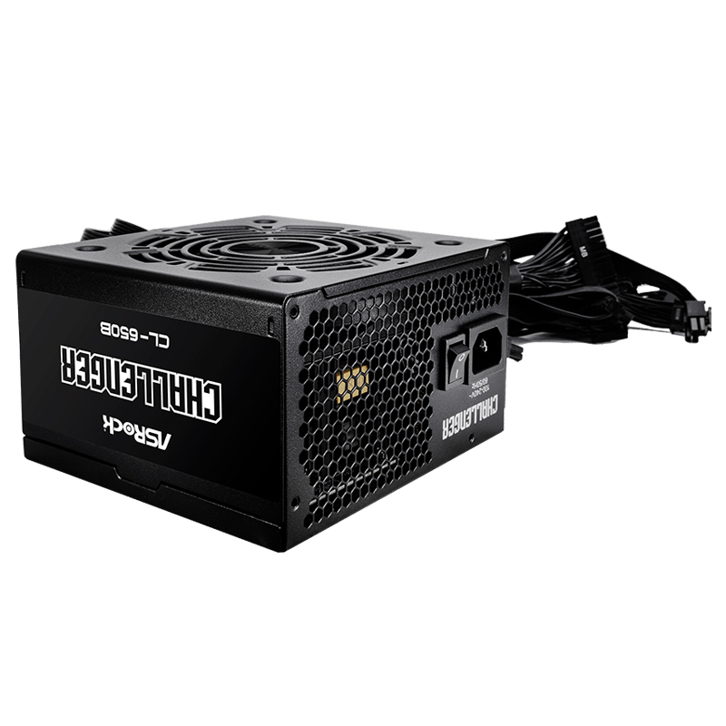 Fuente De Alimentación Asrock, 650W, Atx, 80 Plusbronze.1 Conector ATX 24/20 Pin