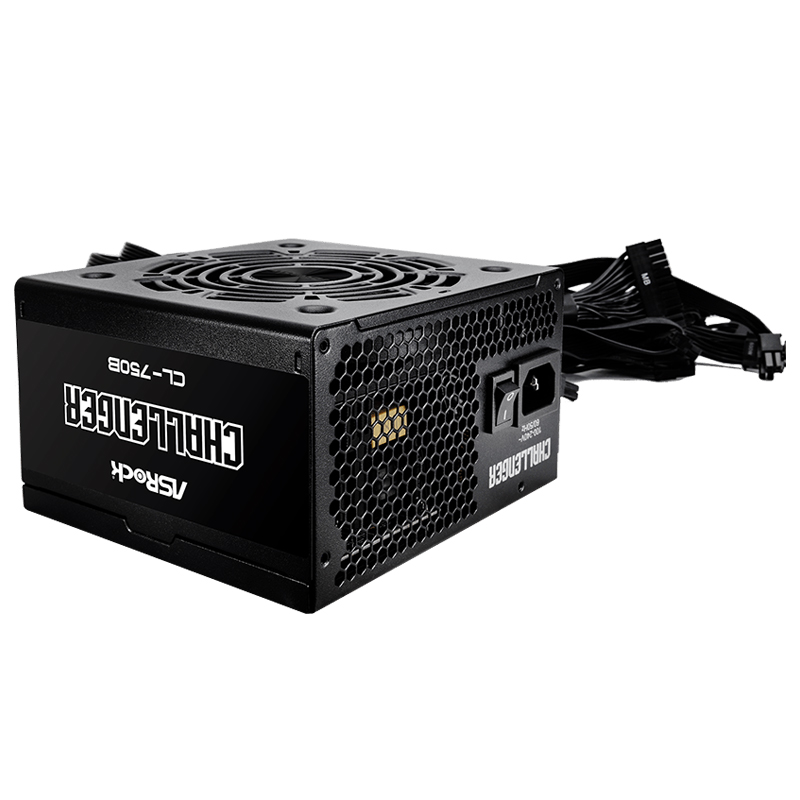 Fuente De Alimentación Asrock, 750W, Atx, 80 Plusbronze.1 Conector ATX 24/20 Pin