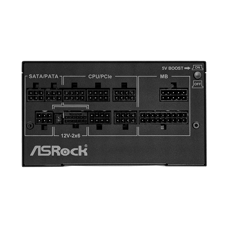 Fuente De Alimentación Asrock Pg-1000G, 1000W, Atx, 80 Plus Gold.1 Conector ATX