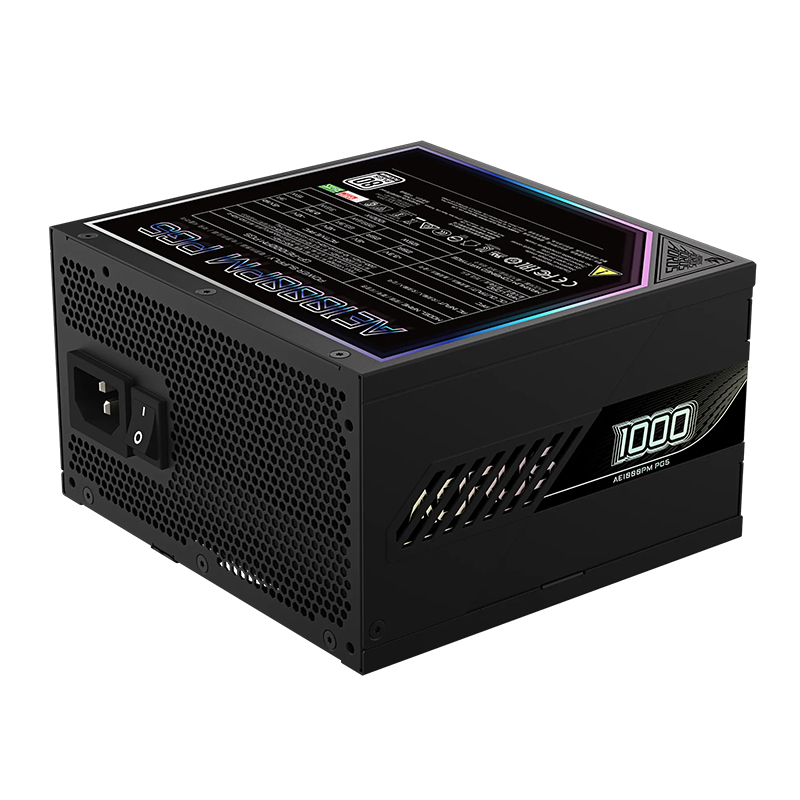 Fuente De Alimentación Gigabyte Gp-Ae1000Pm Pg5, 1000W, 80 Plus Platinum, Formato ATX