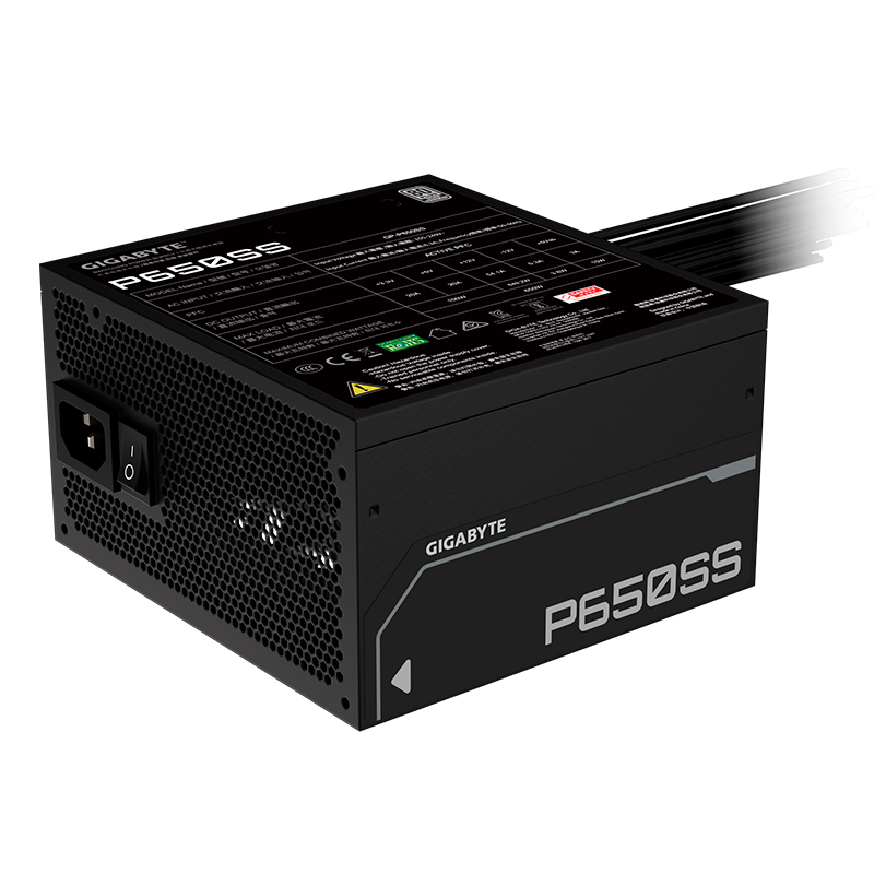 Fuente De Alimentación Gigabyte P650Ss , 650W, 80Plus Siver, Formato Atx.