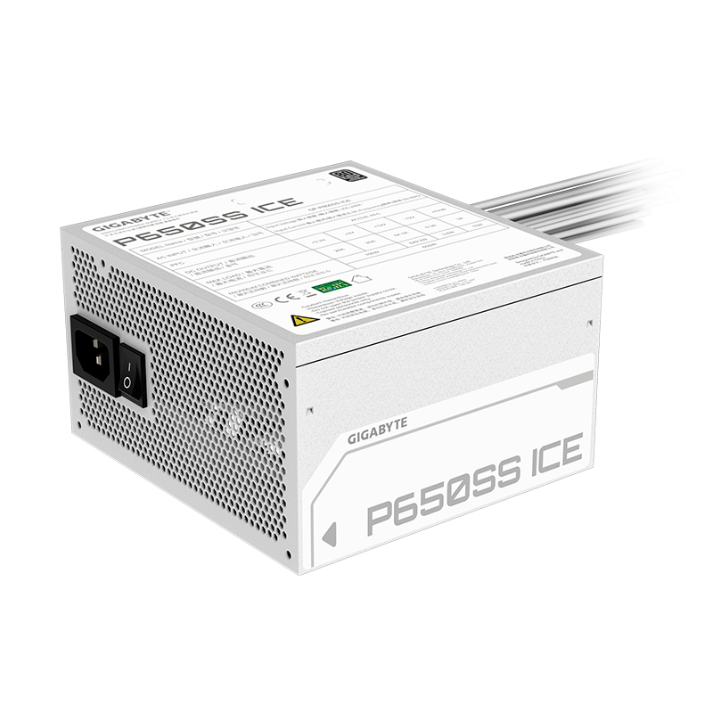 Fuente De Alimentación Gigabyte P650Ss Ice , 650W, Atx, 80 Plus Silver.1 Conecto