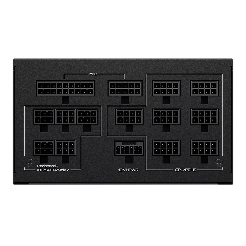 Fuente De Alimentación Gigabyte Gp-Ud1300Gm P, 1300W, 80 Plus Gold Certified, Formato