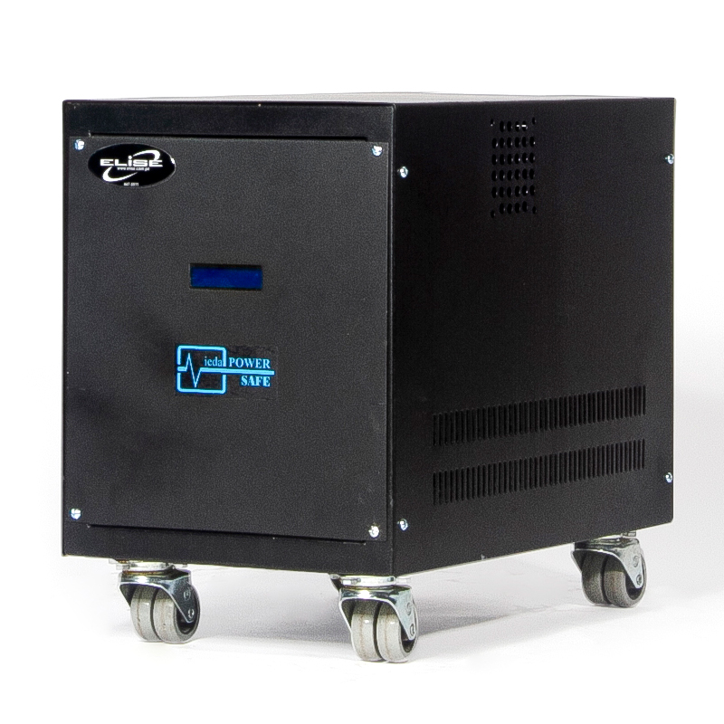 Estabilizador Elise Ieda Poder Safe Lcr10K-4.5 , Solido, 10Kva, 220V, Bornes De Salid