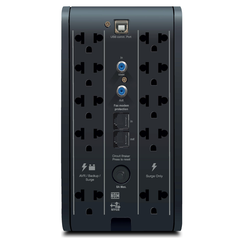 UPS Interactivo Cdp (Chicago Digital Power) R-Smart 751I, 750VA / 375Wes Un UPS