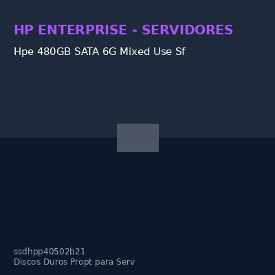 Hpe 480GB SATA 6G Mixed Use Sf
