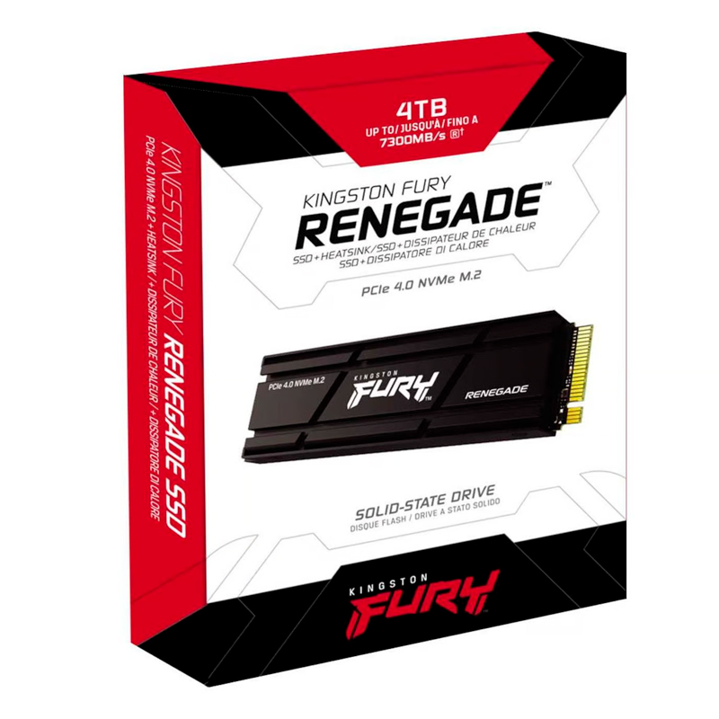 Unidad En Estado Solido Kingston Fury Renegade 4Tb, M.2 2280 PCIE 4.0 X4 Nvme.ve