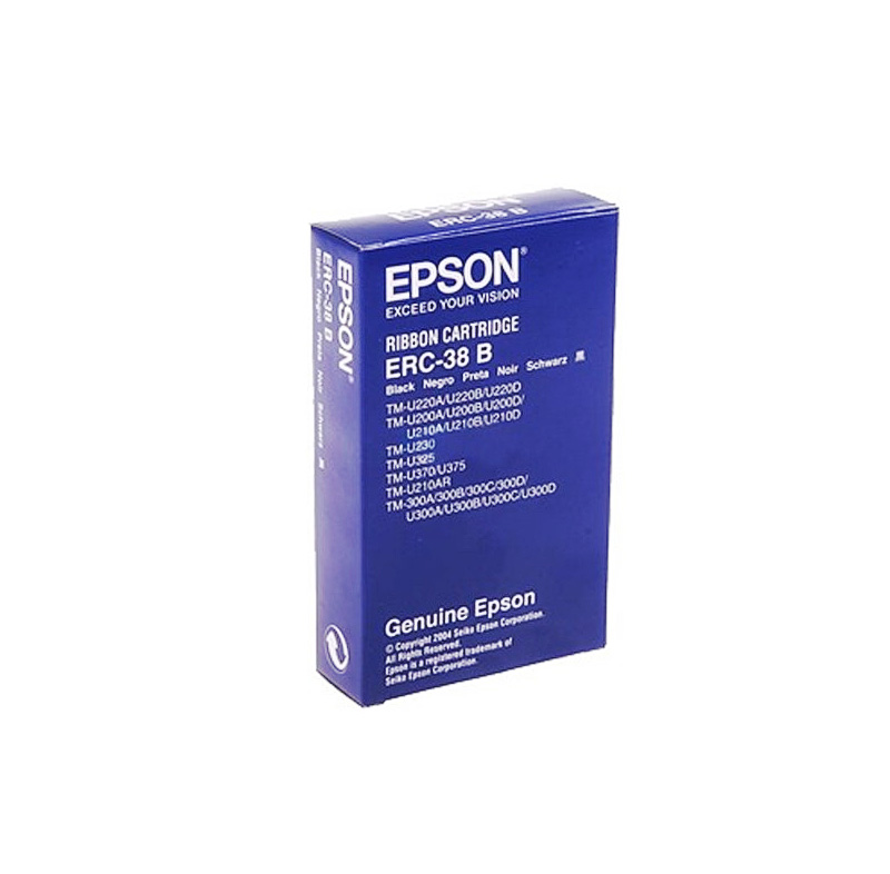 Epson Ribbon Cartridge Cinta De Impresión Para Tm-U220A, Color Negro - Presentación E
