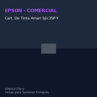 Cart. De Tinta Amari Sjic35P-Y