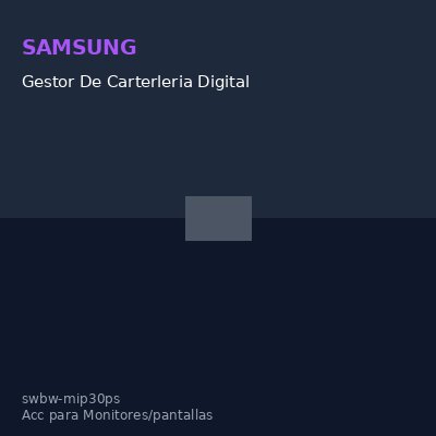 Gestor De Carterleria Digital Magicinfo S3 Bw-Mip30Ps Samsung