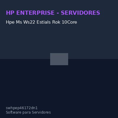 Hpe Ms Ws22 Estials Rok 10Core