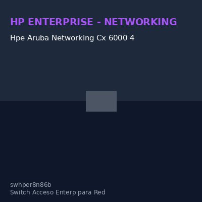 Hpe Aruba Networking Cx 6000 4