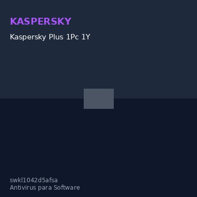 Kaspersky Plus 1Pc 1Y