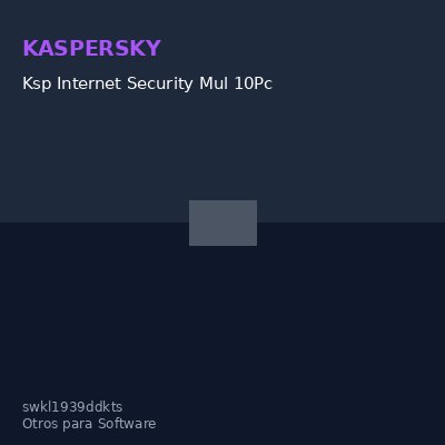 Ksp Internet Security Mul 10Pc