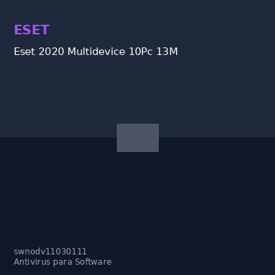 Eset 2020 Multidevice 10Pc 13M