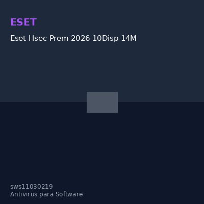 Eset Hsec Prem 2026 10Disp 14M