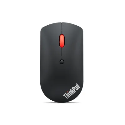 Mouse Lenovo Thinkpad Silencioso, Sensor Optico Azul, Interfaz Bluetooth, Color Negro