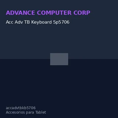 Acc Adv TB Keyboard Sp5706