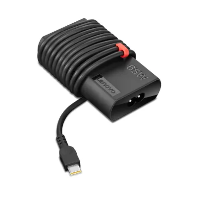 Adaptador De Corriente Delgado Ac Thinkpad Lenovode 65W, Usb-Cdescubre El Adapta