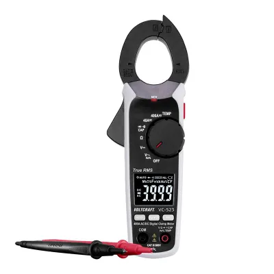 Pinza Amperimétrica Voltcraft Vc-523 Digital Cat Iii 600 V Pantalla (Cuenta): 4000 @@