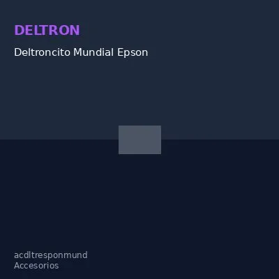 Deltroncito Mundial Epson