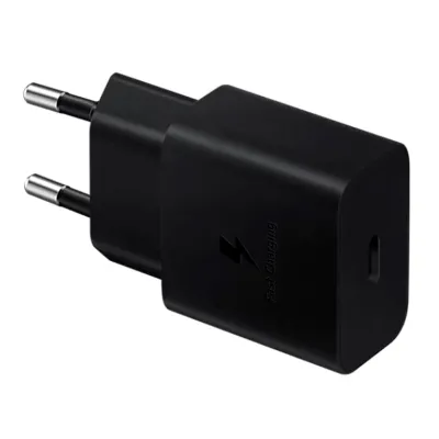 Cargador Samsung Travel Adapter 15W Pd, Usb-C, Diseño Compacto, Color Negro Simp