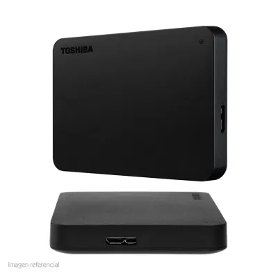 Disco Duro Externo Toshiba Canvio Basic, 2Tb, Usb3.0, 2.5, Negro.
