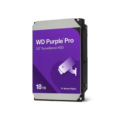 Disco Duro Western Digital Wd Purple Pro 18Tb, Sata, 7200 Rpm, 3.5, 512MB Cache