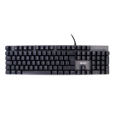 Teclado Gamer Teros Te-4074G, Rgb, USB 2.0, Negrodescubre El Teclado Gamer Teros