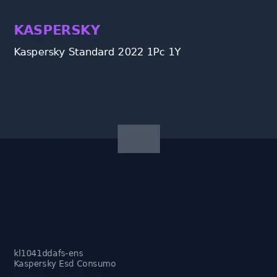 Kaspersky Standard 2022 1Pc 1Y