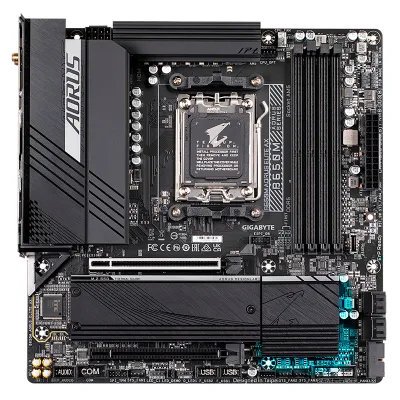 Motherboard Gigabyte B650M Aorus Elite Ax, Chipset AMD B650, Socket AMD Am5, MATX @@@