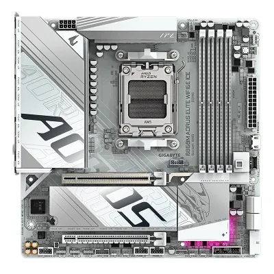 Motherboard Gigabyte B850M Aorus Elite Wifi6E Ice, Chipset AMD B850, Socket AMD Am5,