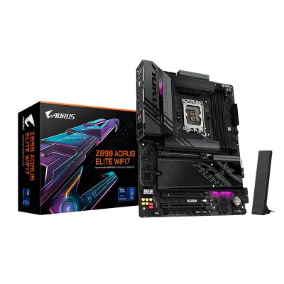 Motherboard Gigabyte Z890 Aorus Elite Wifi7, Chipset INTEL Z890, Lga 1851, Atxso