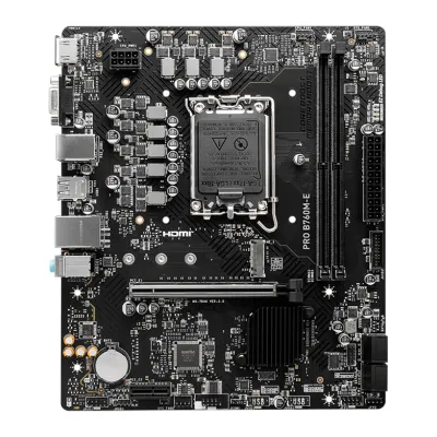 Motherboard MSI Pro B760M-E, Chipset INTEL B760, Lga1700, Hdmi, Vga, Matxsoporta