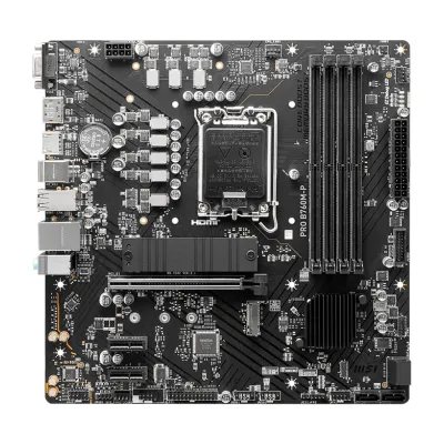 Motherboard MSI Pro B760M-P, Chipset INTEL B760, Lga1700, Hdmi, Dp, Vga, Matxsop