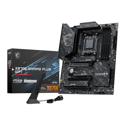 Motherboard MSI X870E Gaming Plus Wifi, Chipset AMD X870E, Socket AMD Am5, Atxso