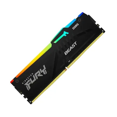 Memoria Dimm Kingston Fury Beast, 16GB Ddr5-6400,Pc5-51200 Cl32, 1Rx8, 1.4V, 288-Pin,