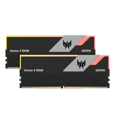 Memoria U-Dimm Predator Vesta Ii Rgb, 32GB (2X16Gb) Ddr5-6000Mhz, Pc5-48000, Cl32, 1.